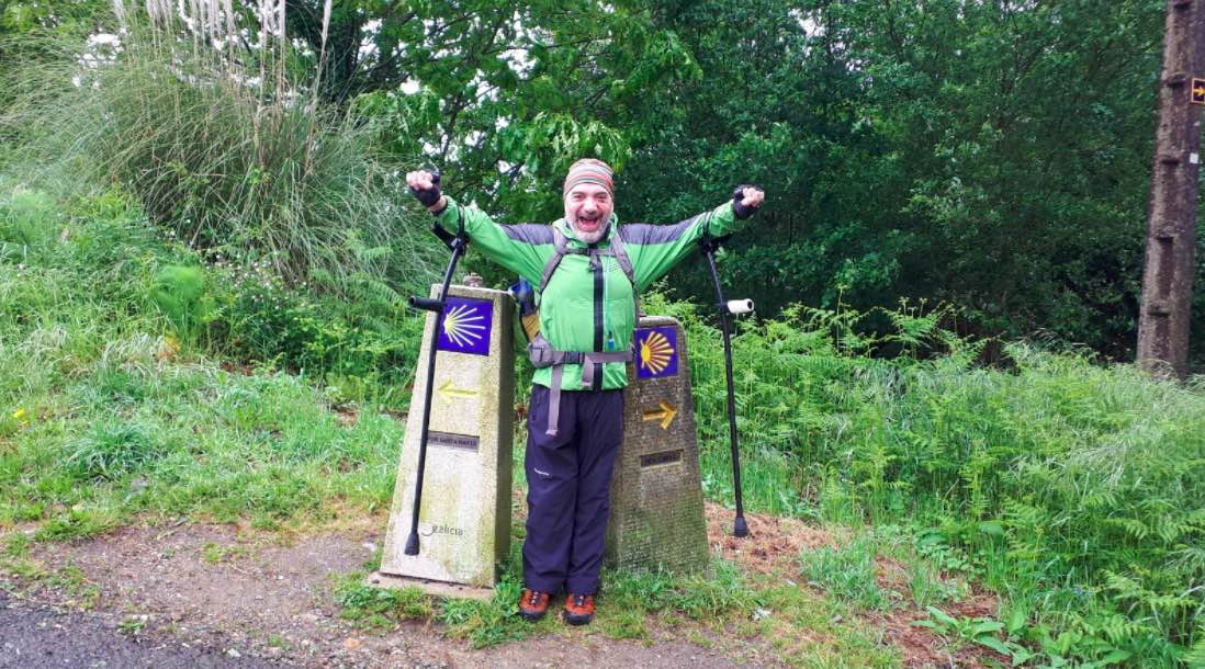 Un Camino de Santiago accesible y adaptado con muletas INDESmed