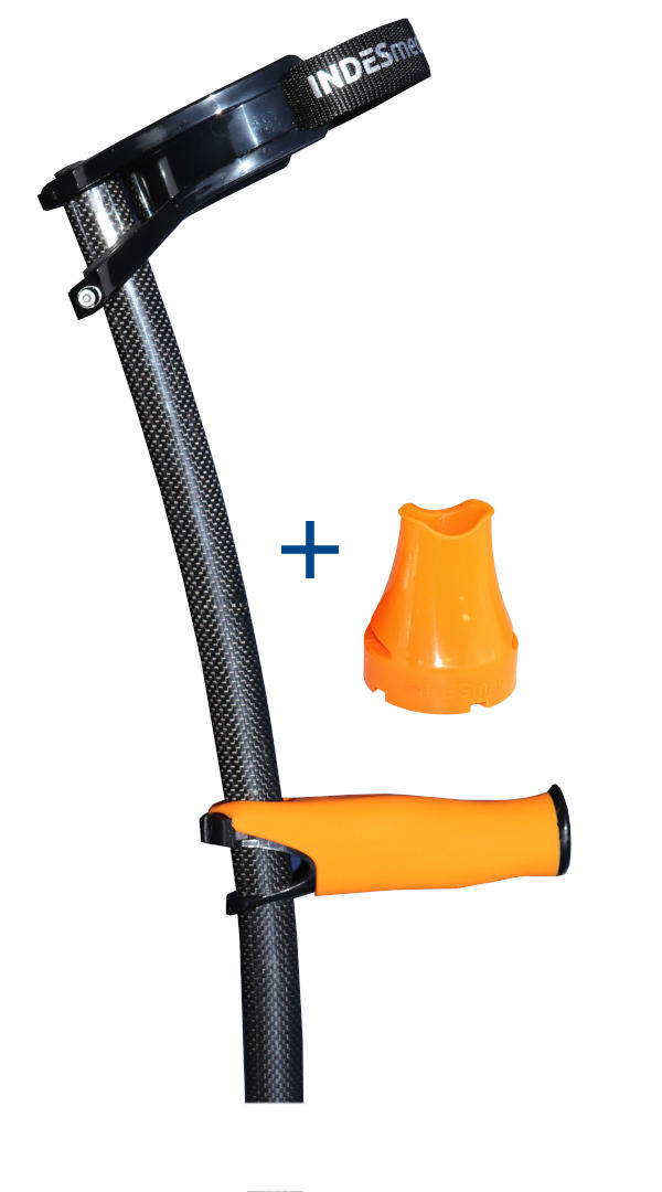 Cannes anglaises carbone - SPORT Edition - mango naranja